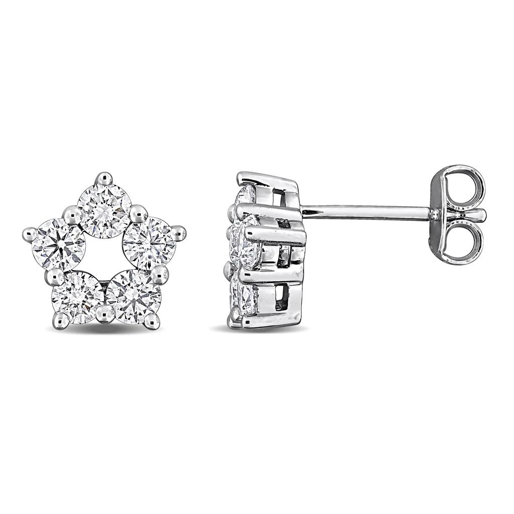 Mimi
Max Created Forever 1 1/10ct TW Lab-Grown Diamond Open Star Stud Earrings Sterling Silver