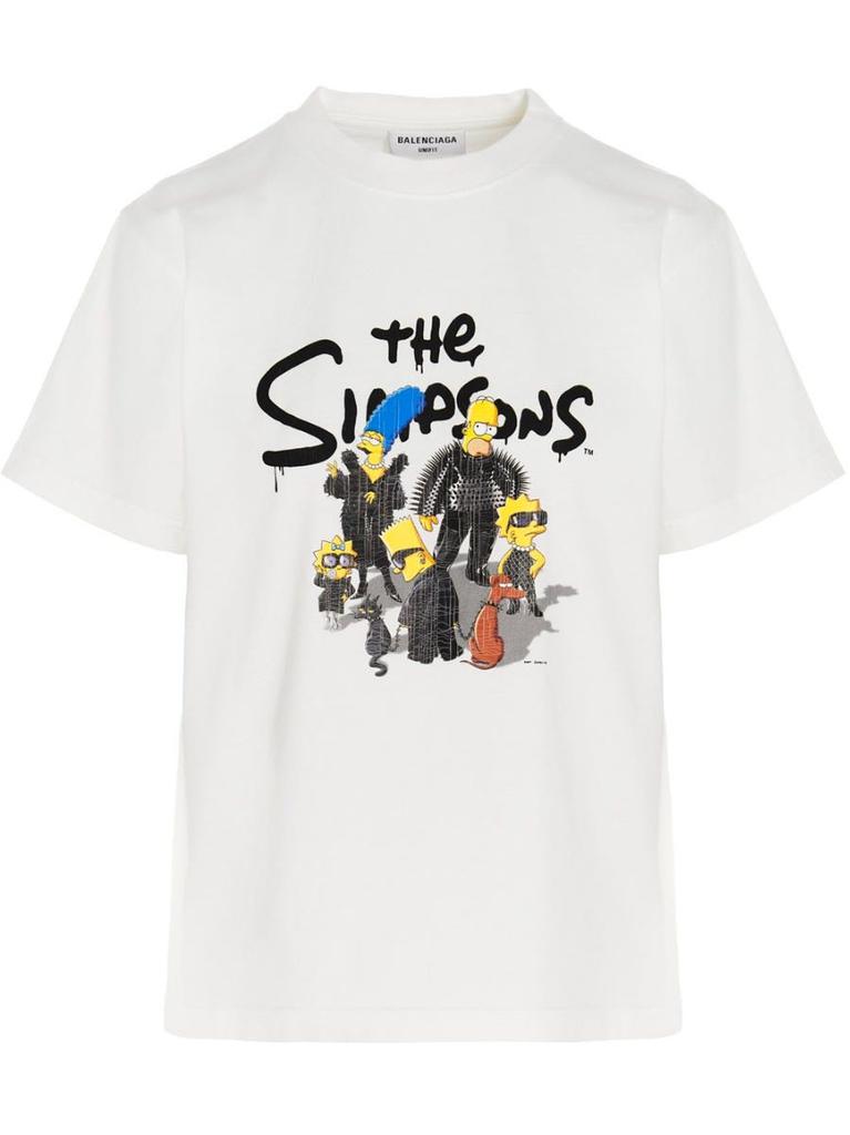 NA The Simpsons x Balenciaga white T-shirt