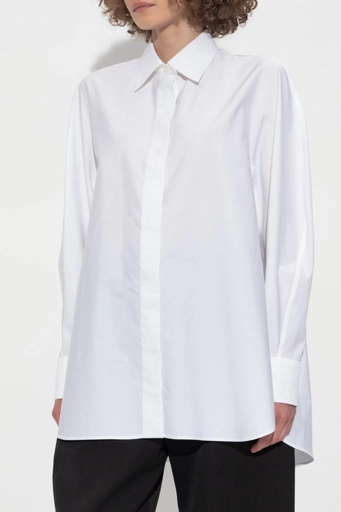 Givenchy Givenchy Paris Logo Long-Sleeved Shirt 2