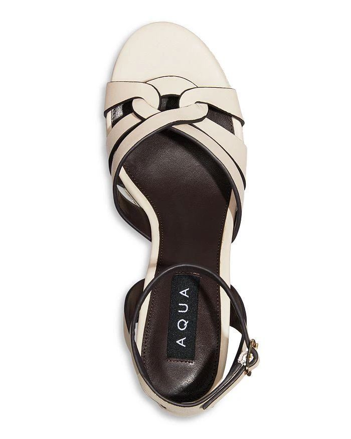AQUA Women's Gyen Ankle Strap Espadrille Platform Sandals - Exclusive 3