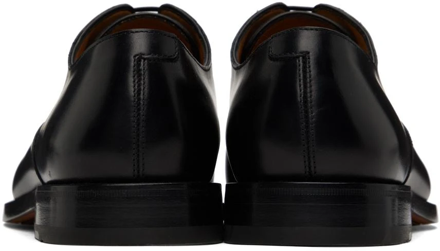 Salvatore Ferragamo Black Giovanni Oxfords 2