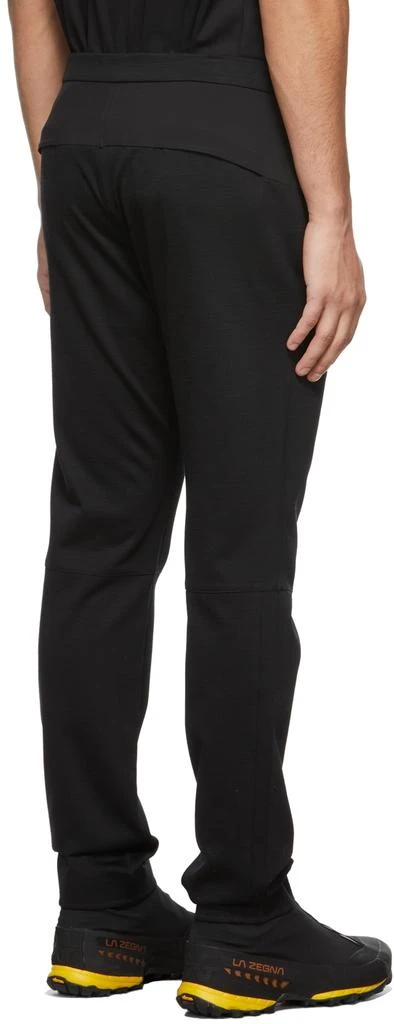 ZEGNA Black Outdoor Capsule Techmerino™ Wool Sweatpants 3