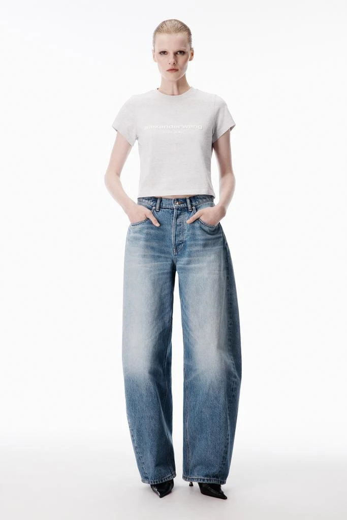 Alexander Wang Puff Logo Shrunken Tee 5