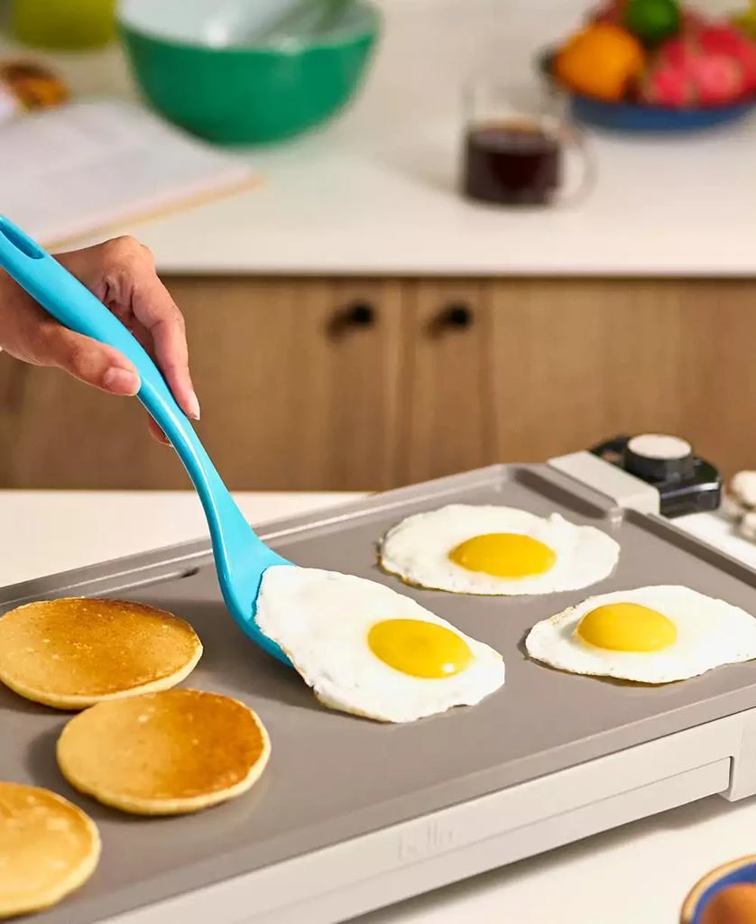 Bella 10" x 20" Electric Griddle with Warming Tray 2