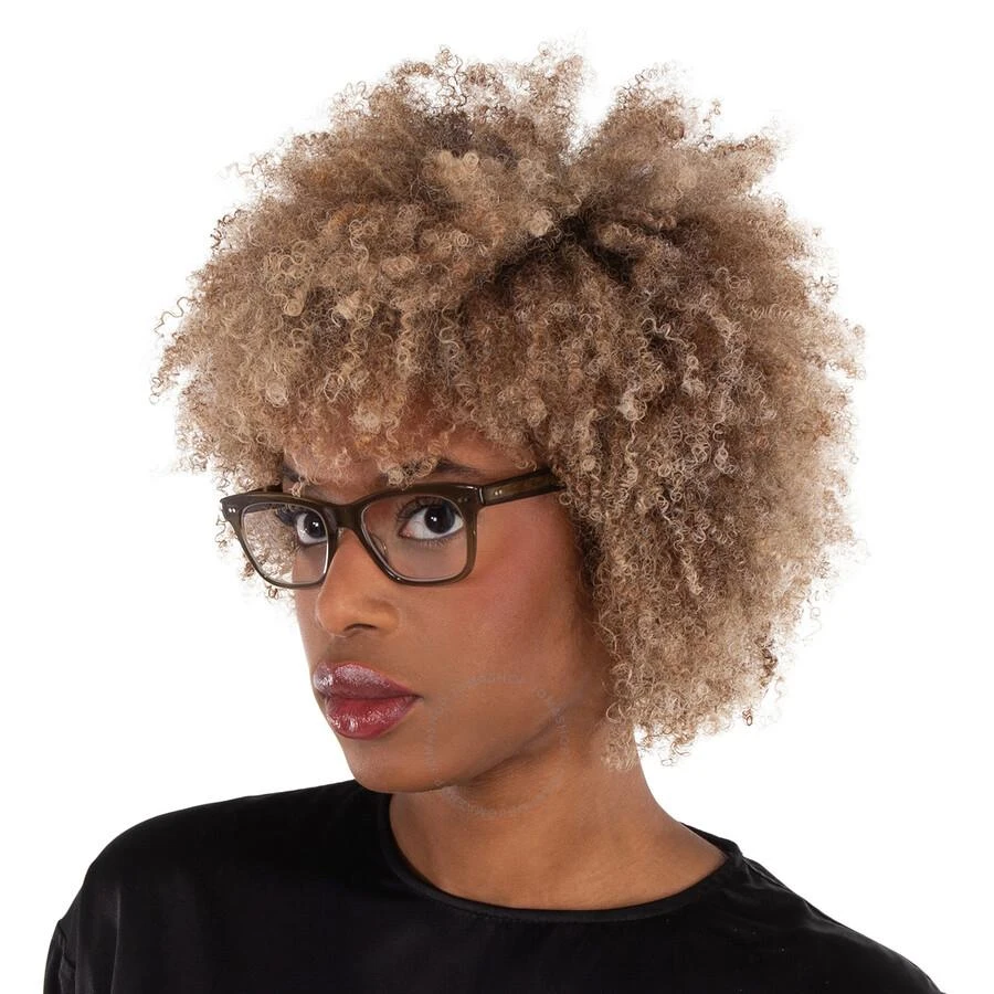 GARRETT LEIGHT BUCHANAN Demo Square Eyeglasses 1136 OLIO 49 2