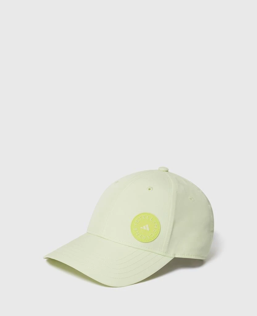 Stella McCartney Stella McCartney - Logo Baseball Cap, Woman, Halo Green 1