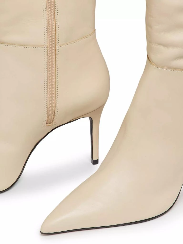 Schutz Mikki 90MM Leather Stiletto Boots 6