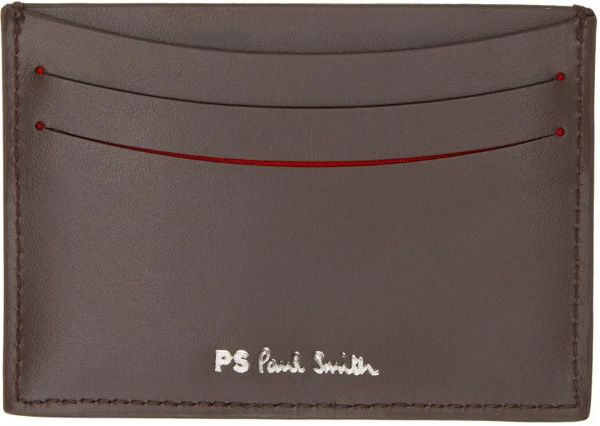 Paul Smith Brown Zebra Card Holder 1