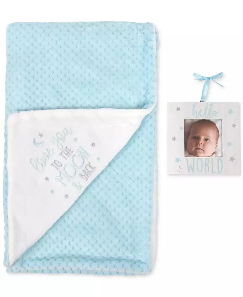 Baby Essentials Love You to the Moon Blanket 
Frame, 2 Piece Set