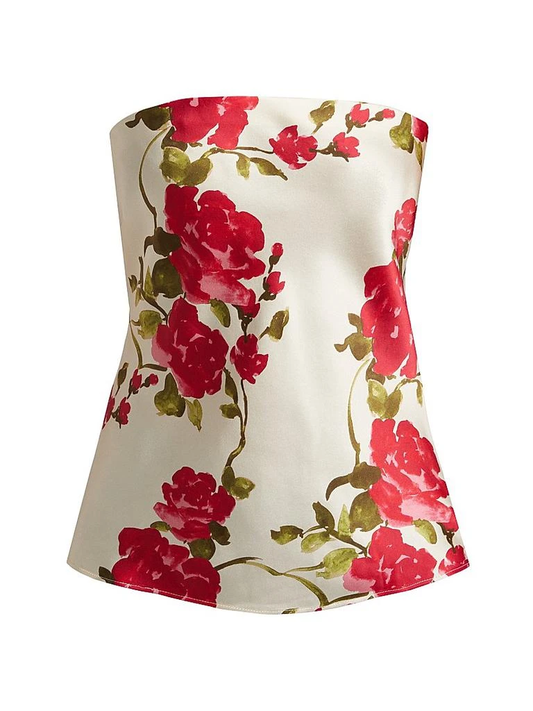 CAMI NYC Prima Silk Strapless Top 1