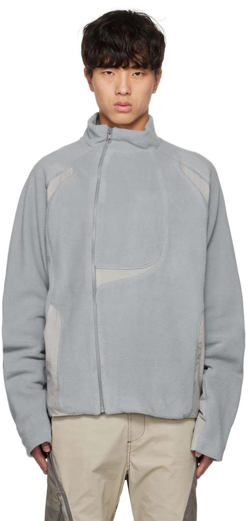 Hyein Seo Gray Paneled Jacket 1