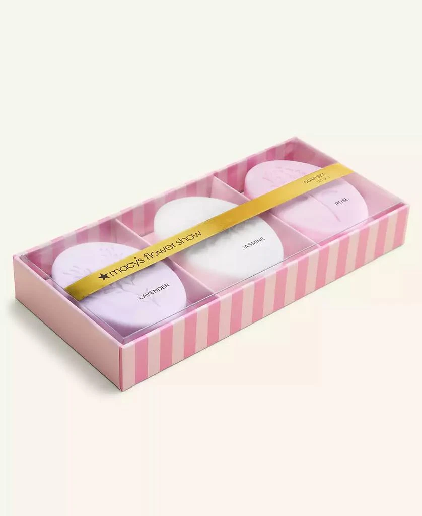 Lovery Macy's Flower Show 3-Pc. Oval Soap Set, Exclusively at Macy's 3