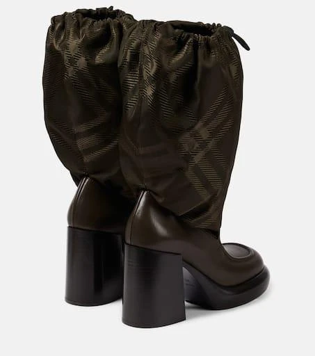 Burberry Burberry Check knee-high boots 3