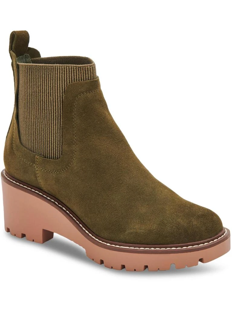 Aqua College Demi Womens Suede Padded Insole Ankle Boots 1
