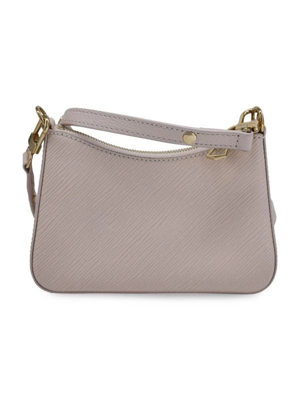 Louis Vuitton Louis Vuitton Marellini Shoulder Bag In White Epi Leather 2