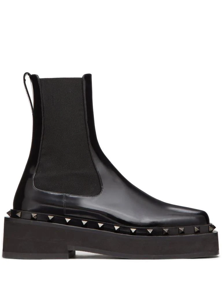 VALENTINO GARAVANI Rockstud m-way beatle boots 1