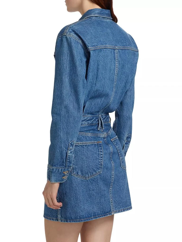 SLVRLAKE Jagger Cotton Denim Minidress 5