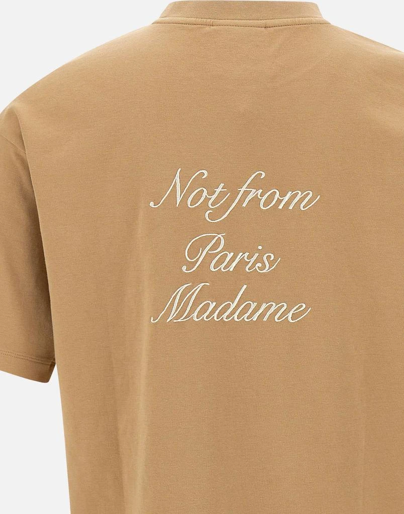 Drôle de Monsieur "Slogan calligraphy" cotton t-shirt 4