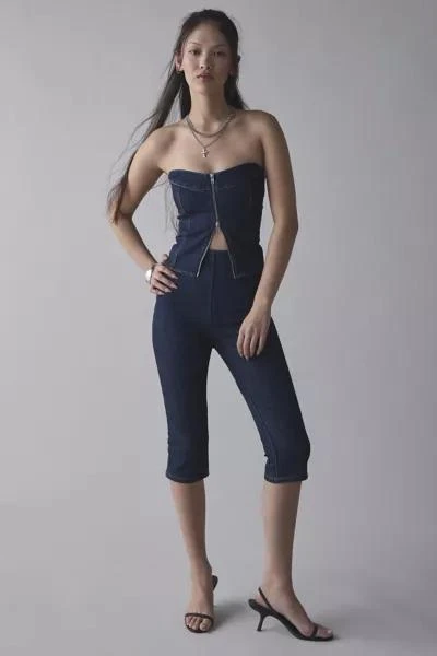 Urban Outfitters BY.DYLN Alix Denim Capri Pant 1