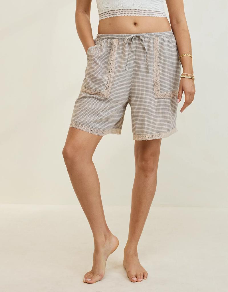 Aerie Aerie Off-Duty Gauze Boxer