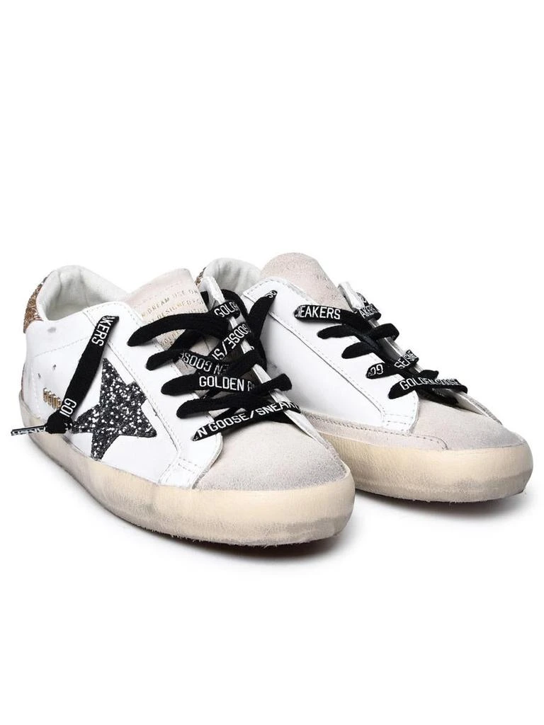 Golden Goose Golden Goose 'Super-Star Classic' White Leather Sneakers 2