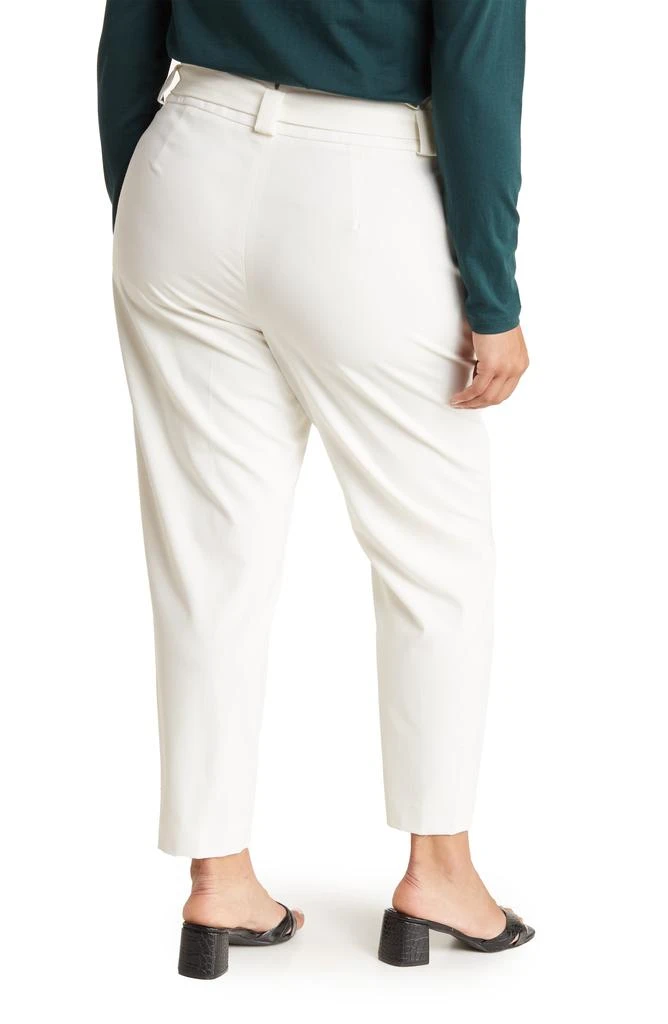 Calvin Klein Tie Waist Ankle Crop Paperbag Pants 2