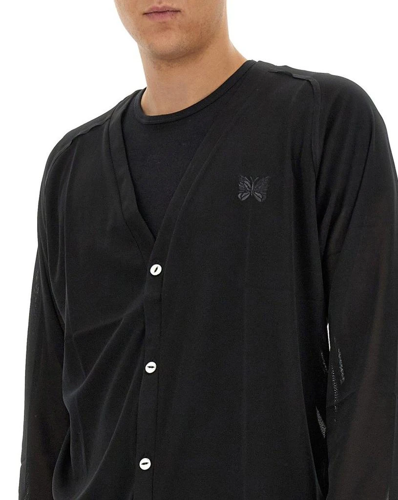Needles Needles V-Neck Buttoned Cardigan 4