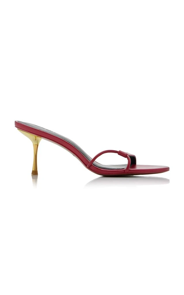 Cult Gaia Cult Gaia - Veda Leather Sandals - Red - IT 36 - Moda Operandi 1