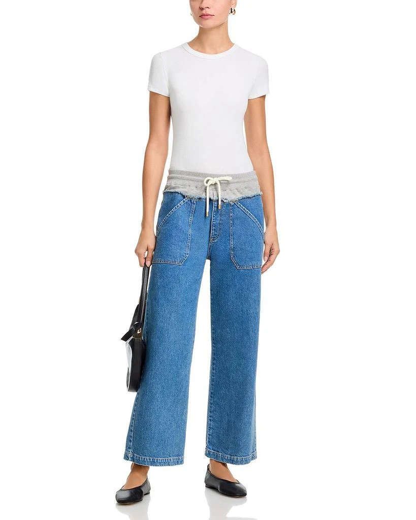 Cinq à Sept Serena High Rise Ankle Jeans in Horizon/Heather Grey 2
