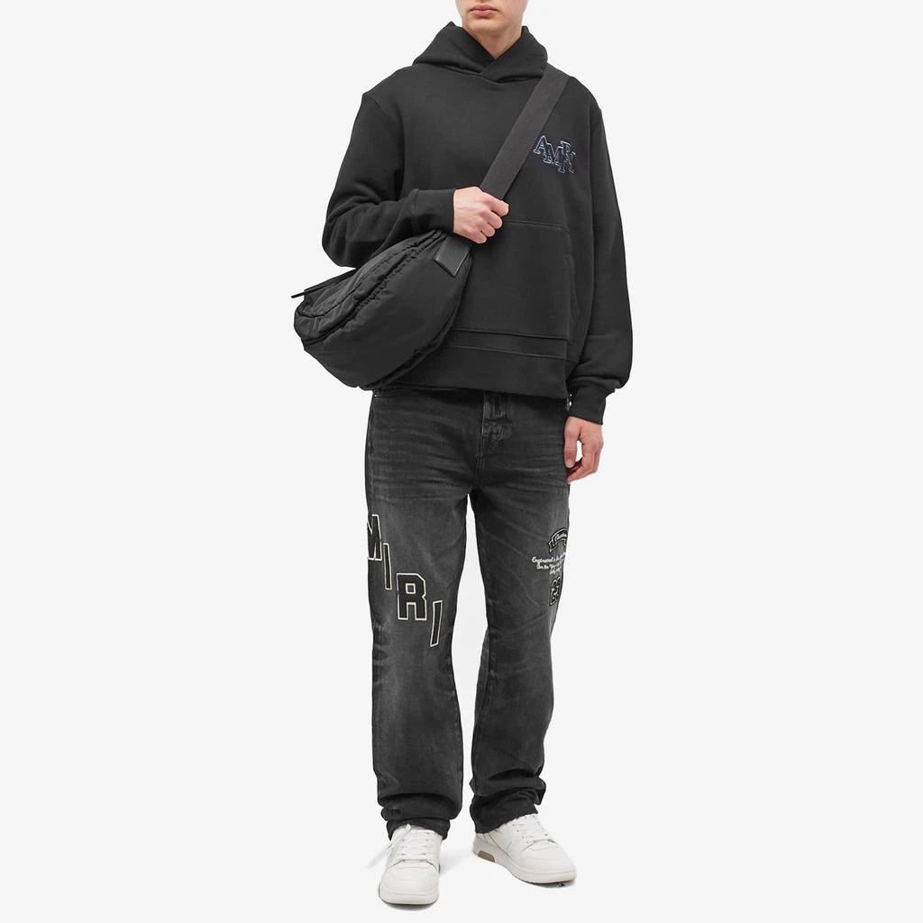AMIRI AMIRI Hockey Logo Straight Jeans 4