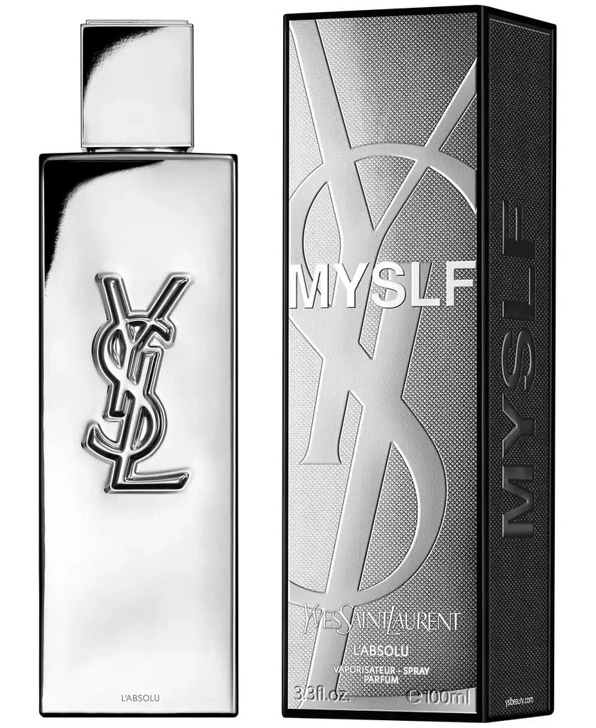 Yves Saint Laurent Men's MYSLF ABSOLU Parfum Spray, 3.3 oz. 9
