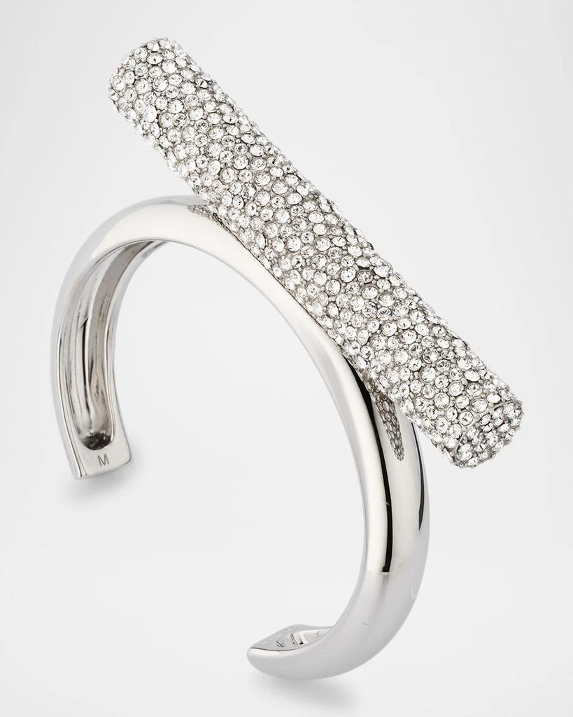 Alexander McQueen Crystal Cuff Bracelet 3