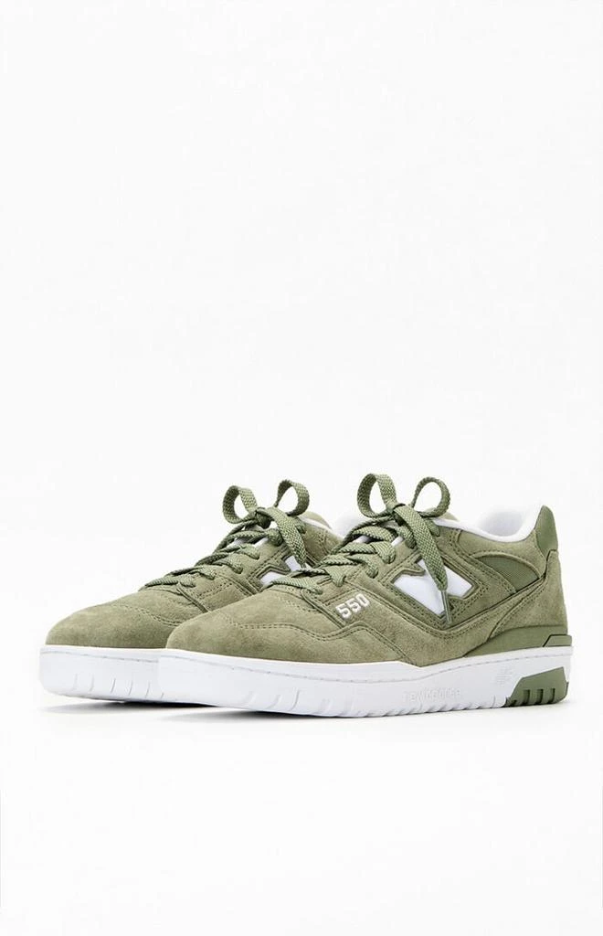 New Balance Green 550 Shoes 2