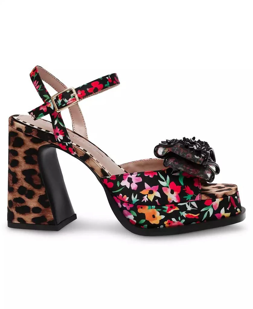 Betsey Johnson Women's Lilie Beaded Platform High Heel Dress Sandals 2