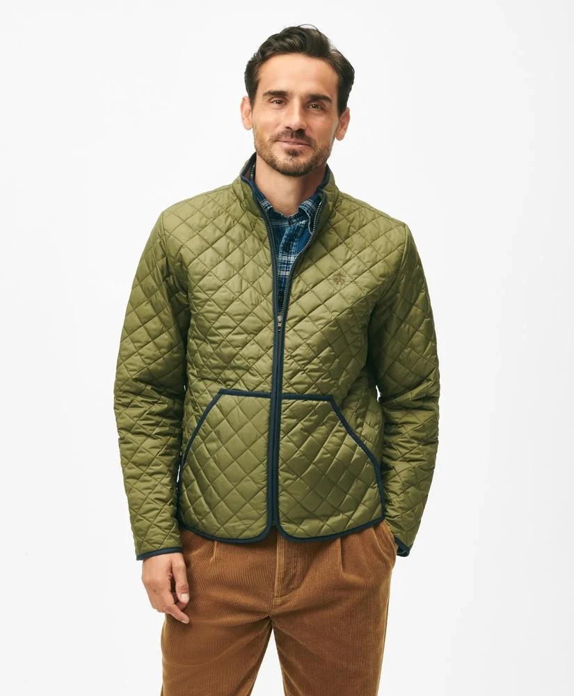 Brooks Brothers Diamond Quilted Liner Jacket 1