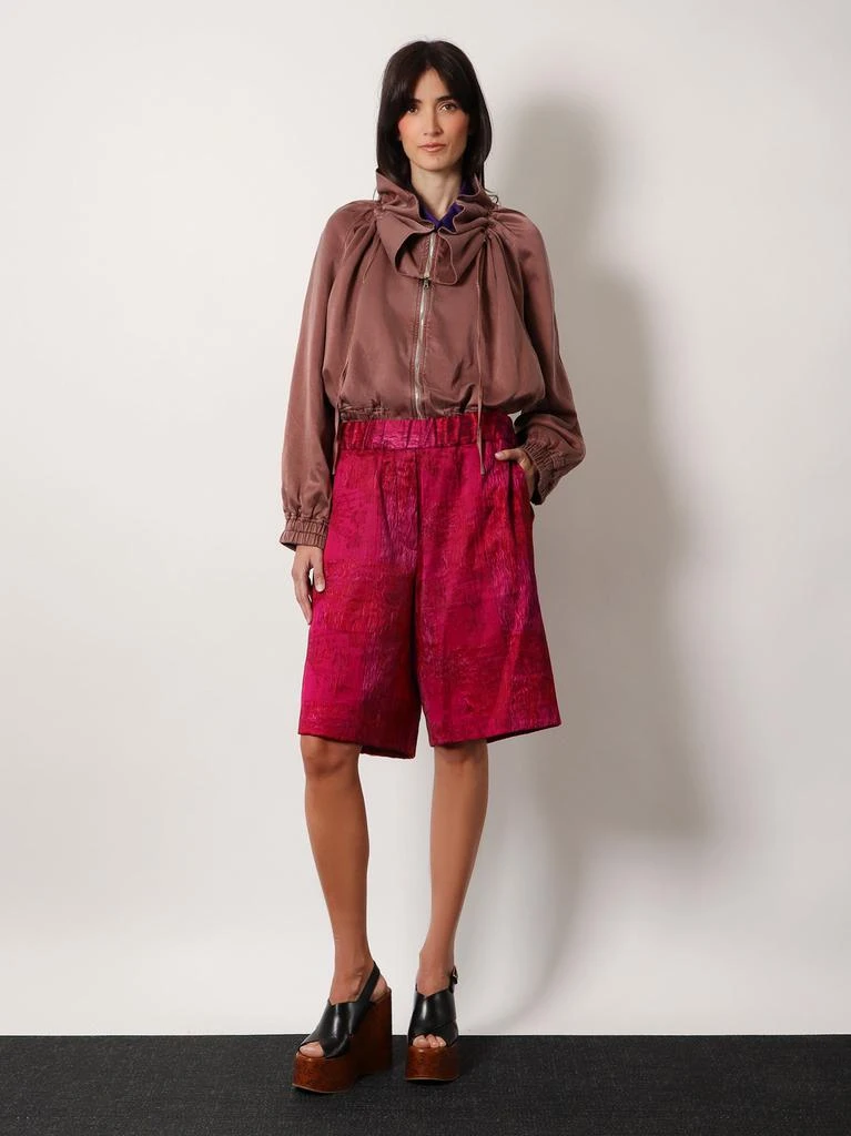 Dries Van Noten Pomy multicolor fabric shorts 2
