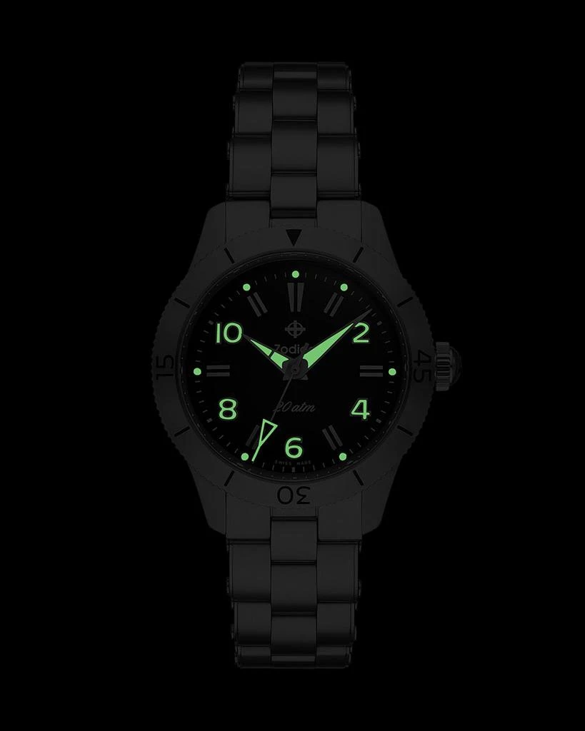 ZODIAC Ref. 691 Manual Wind Stainless Steel Watch, 36mm 5