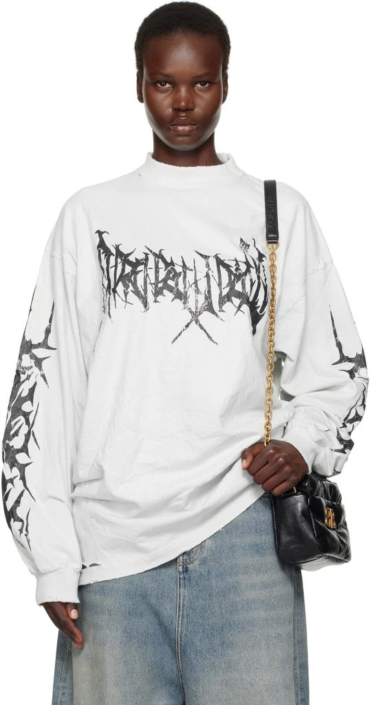 Balenciaga Off-White AI Metal Longsleeve T-shirt 1