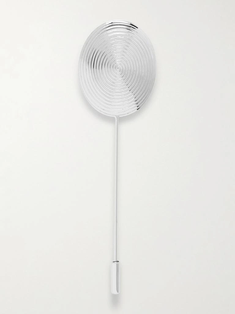 LIÉ STUDIO The Elo Silver-plated Brooch