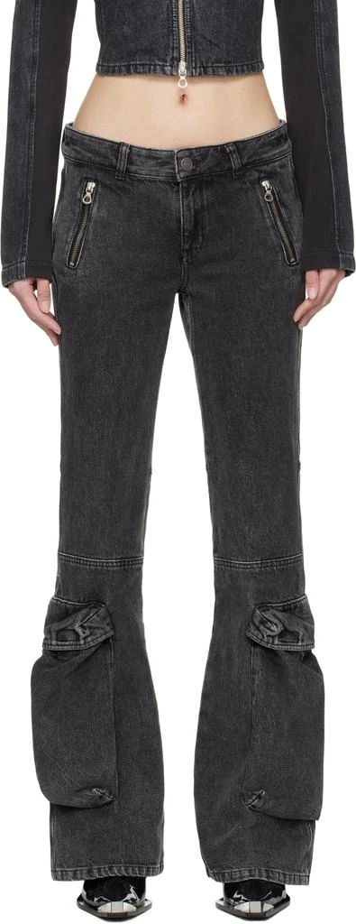 Diesel Black D-Poky-S Jeans 1