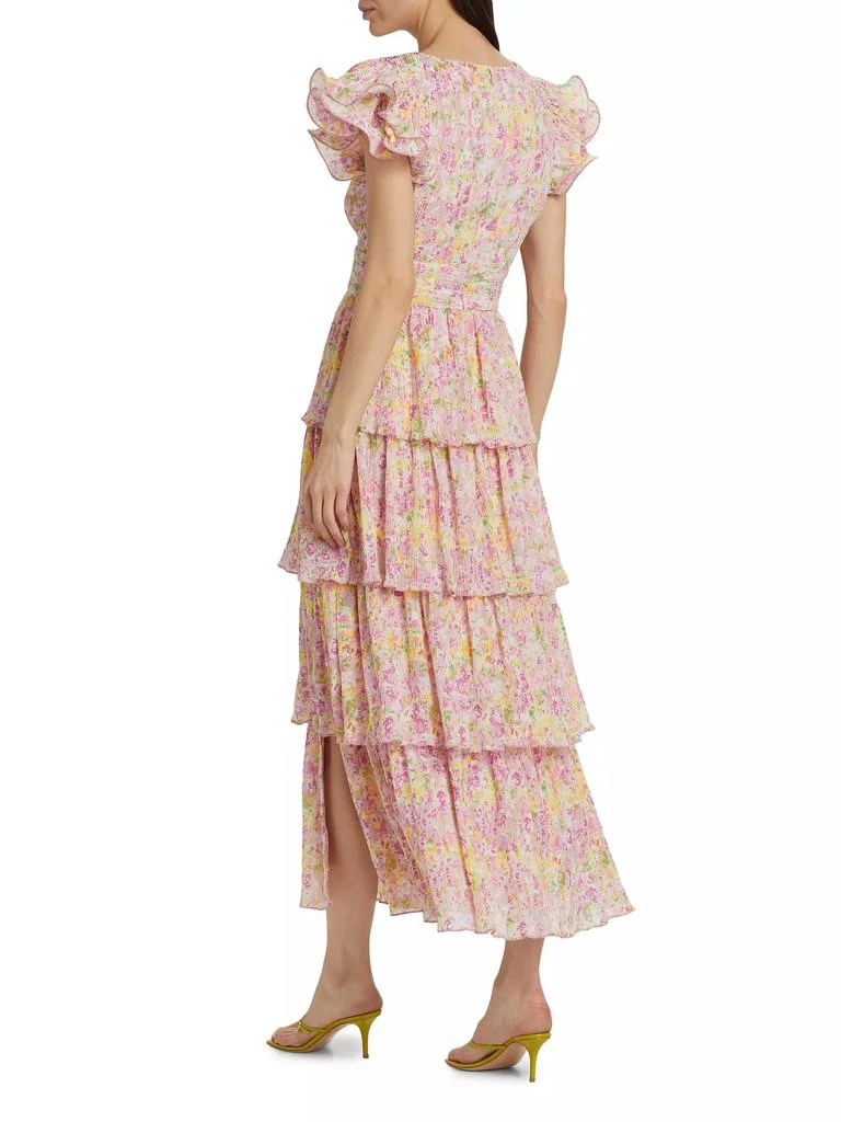 ASTR Emporia Floral Chiffon Maxi Dress 5
