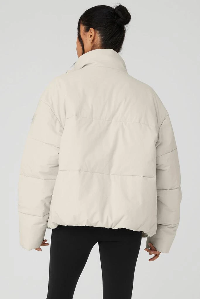 Alo Stretch Woven Street Puffer - Bone 2