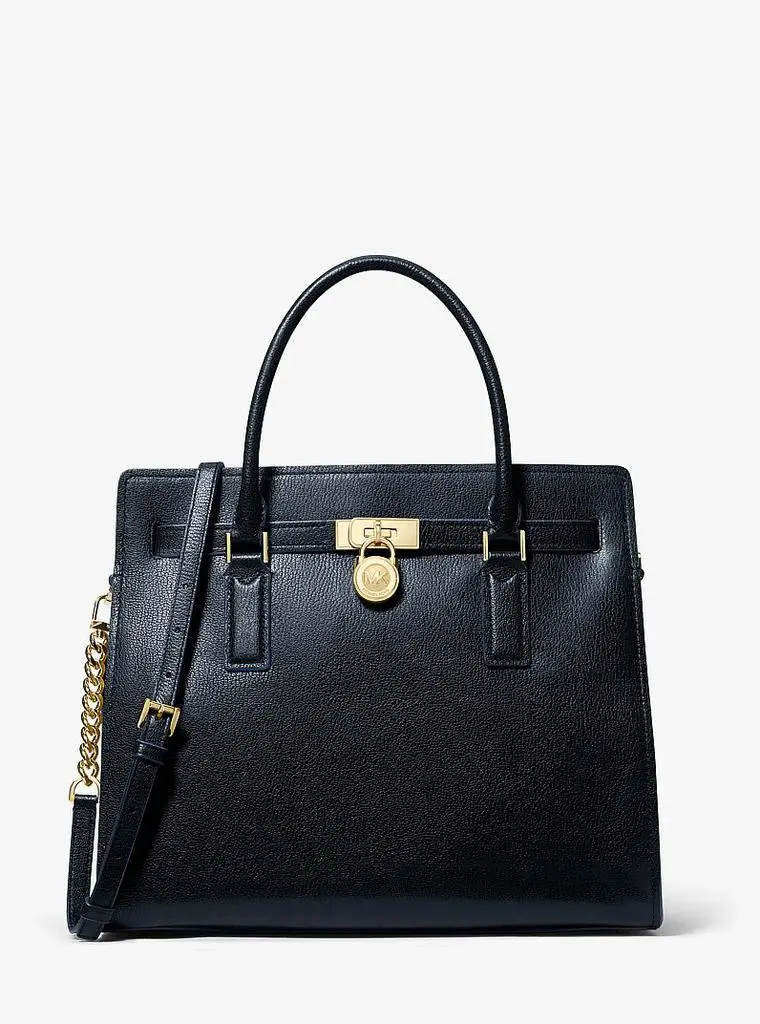 Michael Kors Hamilton Moderne Large Leather Satchel