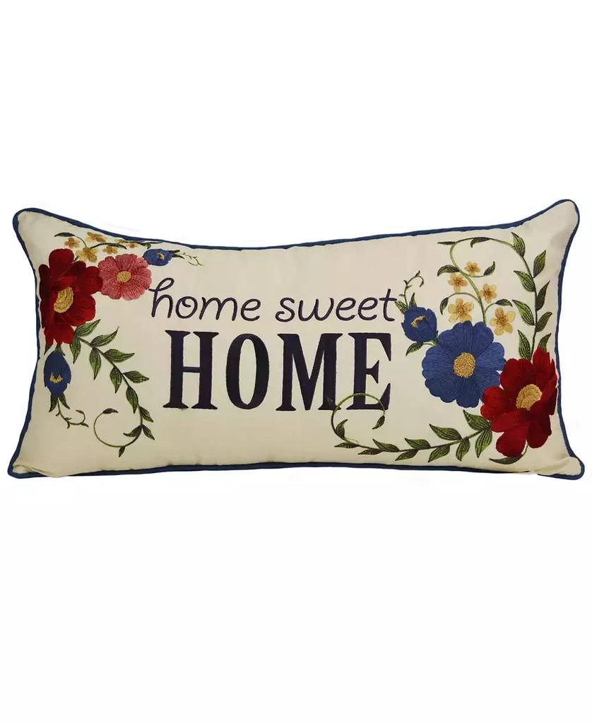 Donna Sharp Chesapeake Home Decorative Pillow, 11" x 22" 1