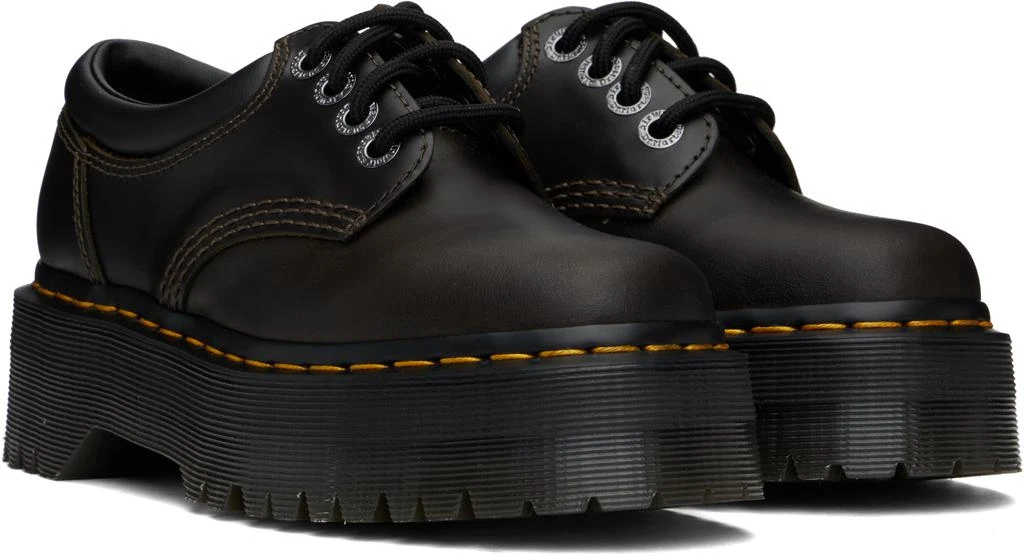 Dr. Martens Brown 8053 Quad Orleans Platform Derbys 4