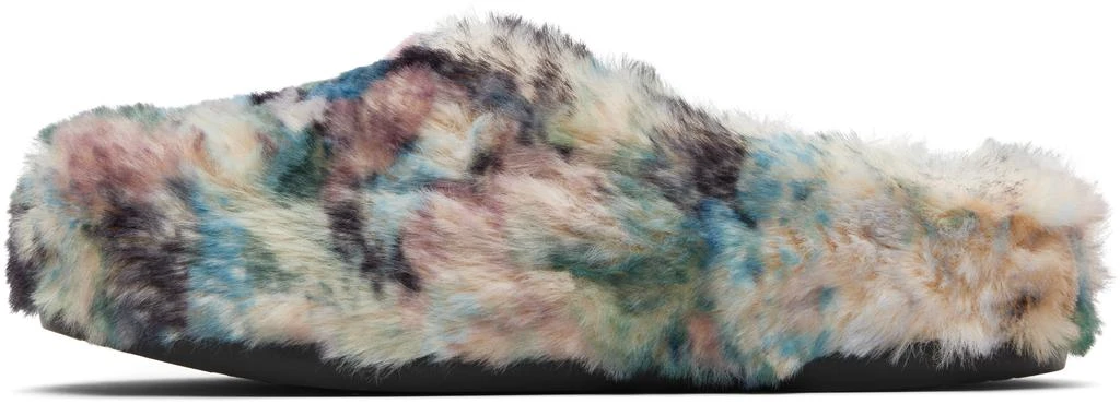 Marni SSENSE Exclusive Kids Multicolor Nuvola Stampa Mules 3