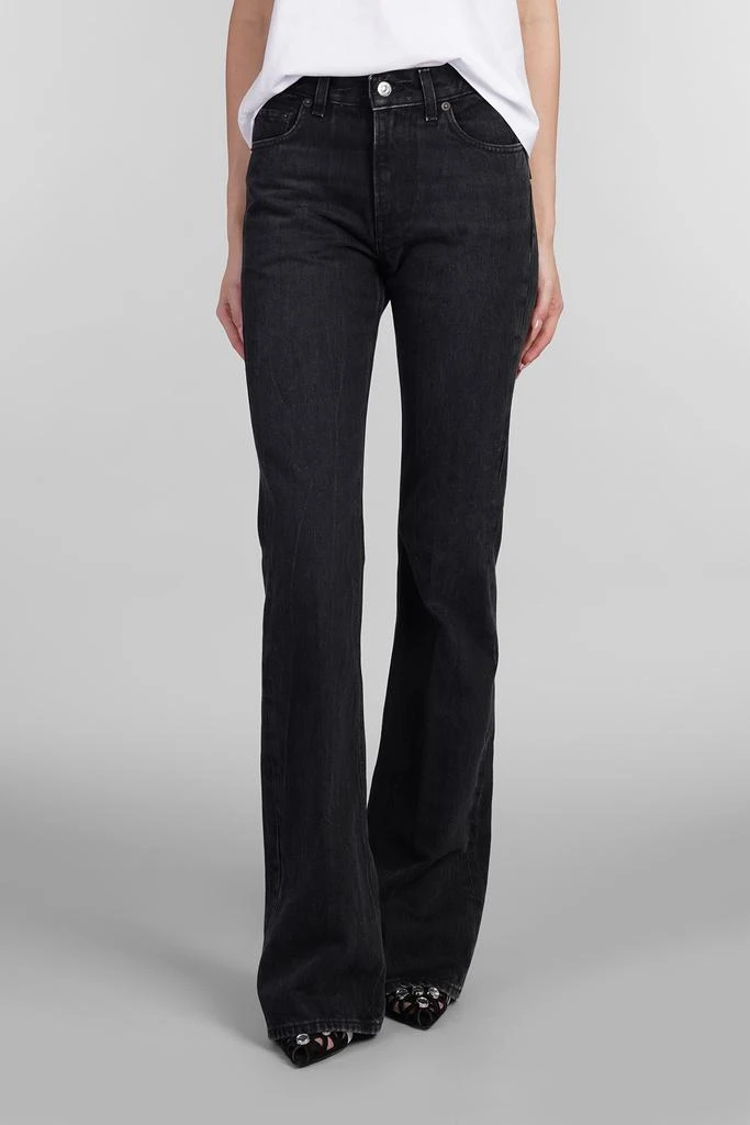 HAIKURE Flora Jeans In Black Cotton 1