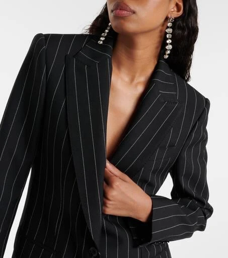 Dolce 
Gabbana Pinstripe virgin wool blazer 6
