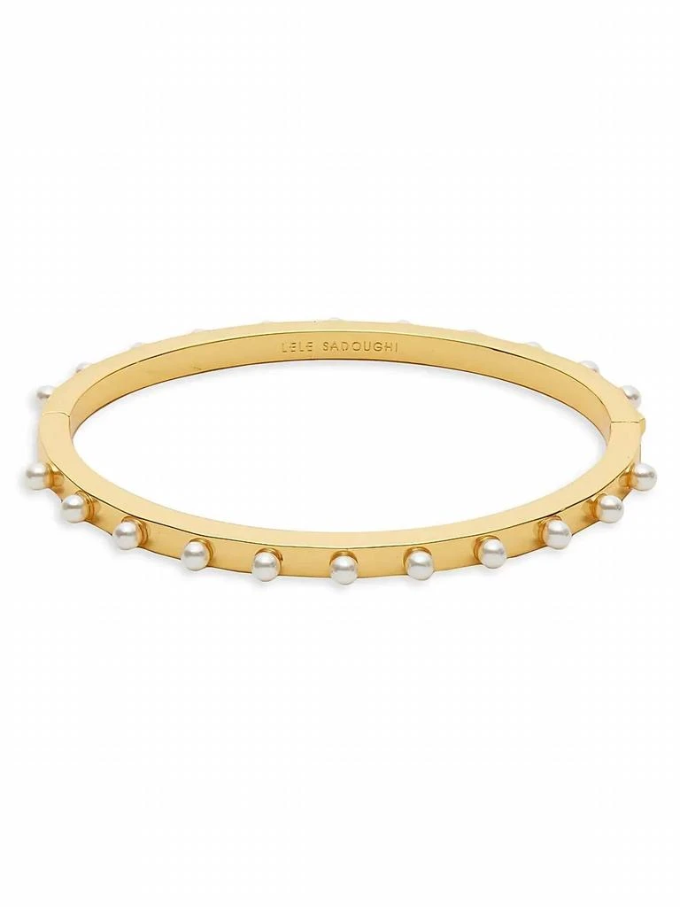 LELE SADOUGHI Lele Sadoughi - Women
s Pearl Hinge Bangle
