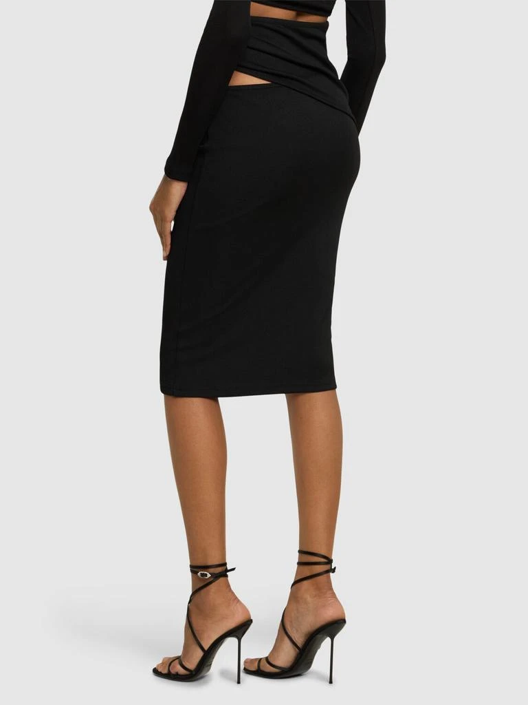 Christopher Esber Orbit Ring Midi Skirt 2